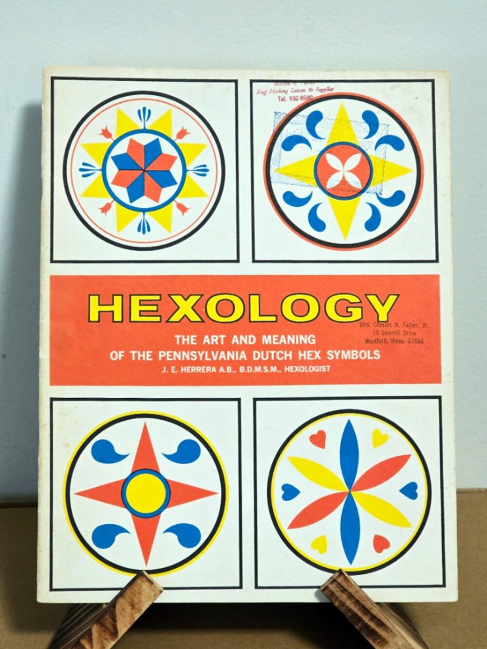 Vintage 1964 Hexology Pennsylvania Dutch Hex Symbols Folk Art Book